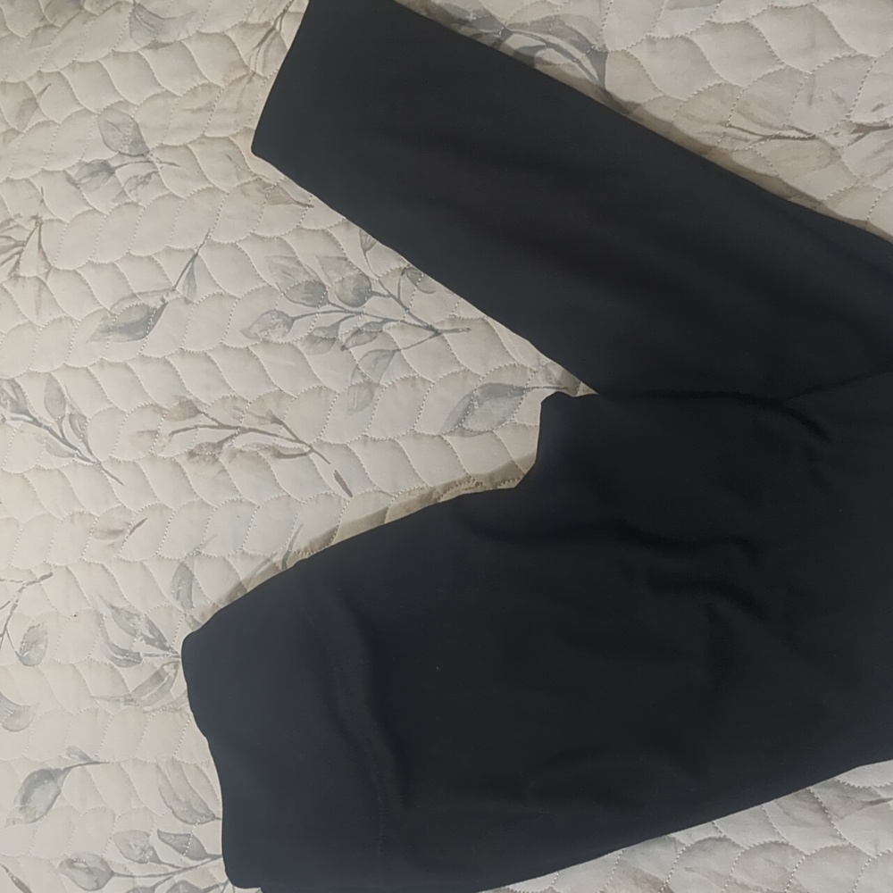 Black high waist leggings